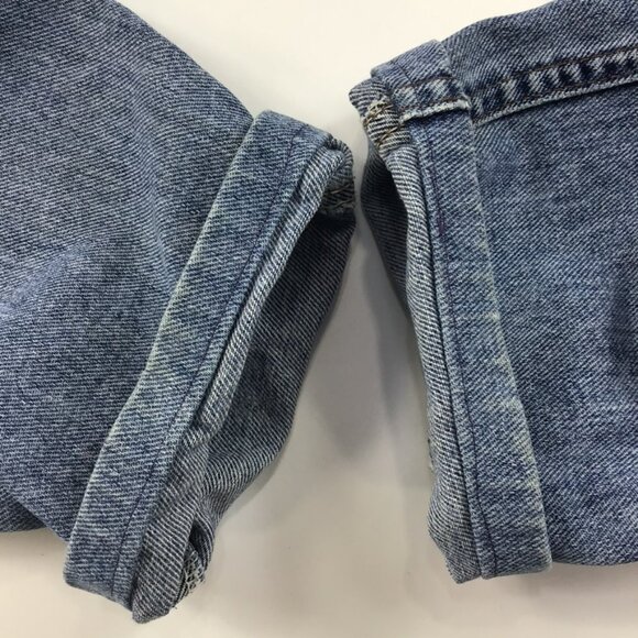Vintage Lee jeans womens 10 USA 80s 90s structured denim high rise western rodeo - Picture 11 of 12